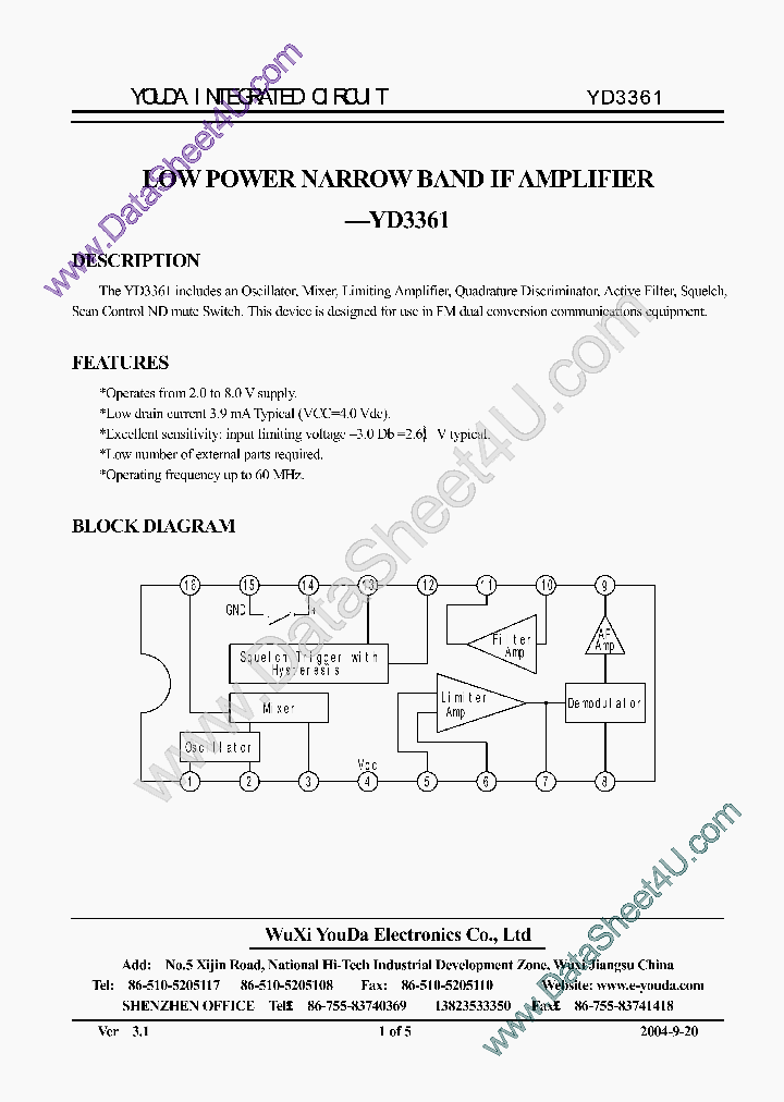 YD3361_699879.PDF Datasheet