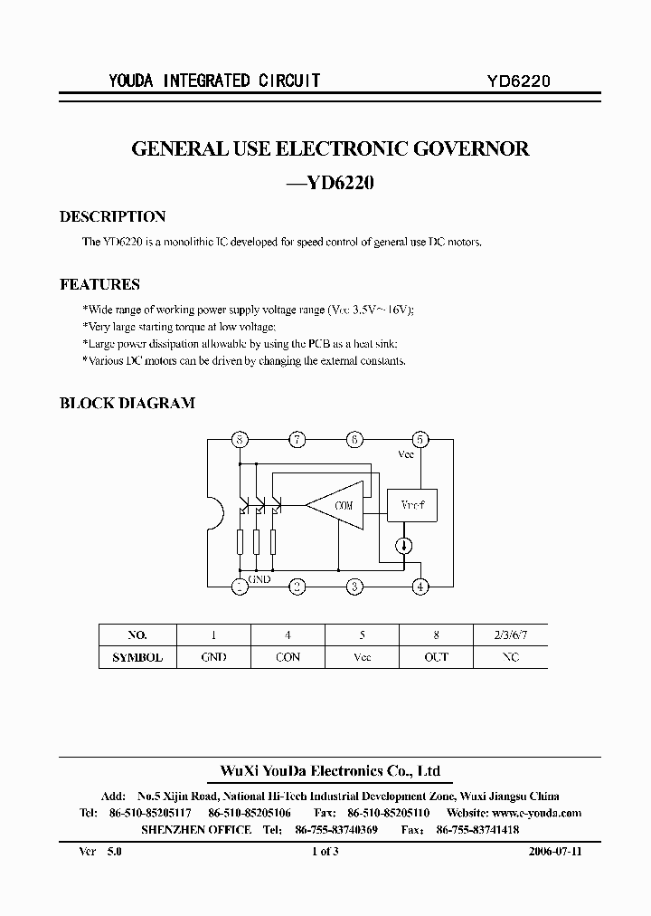 YD6220_698028.PDF Datasheet