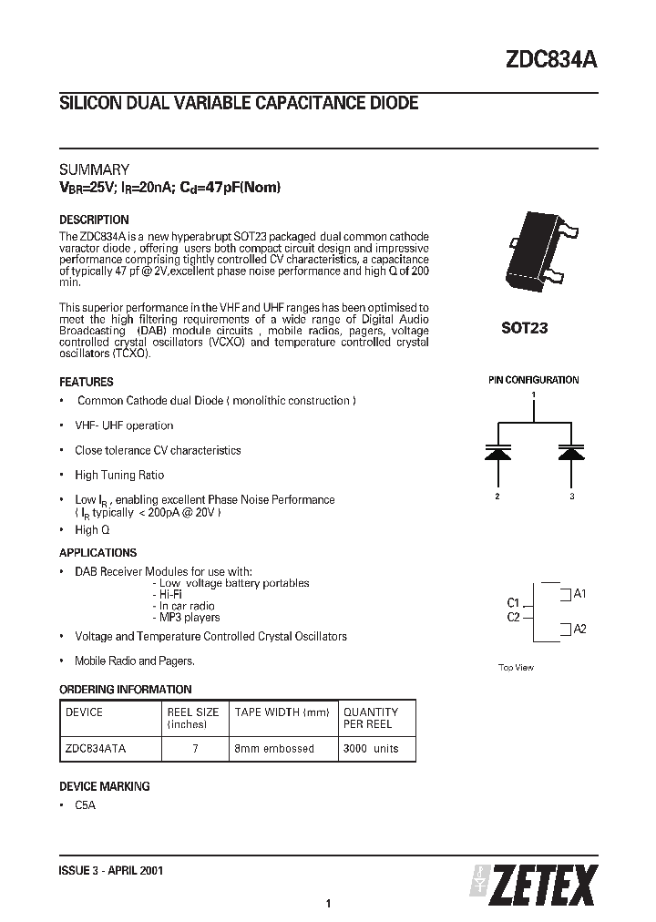 ZDC834A_671874.PDF Datasheet