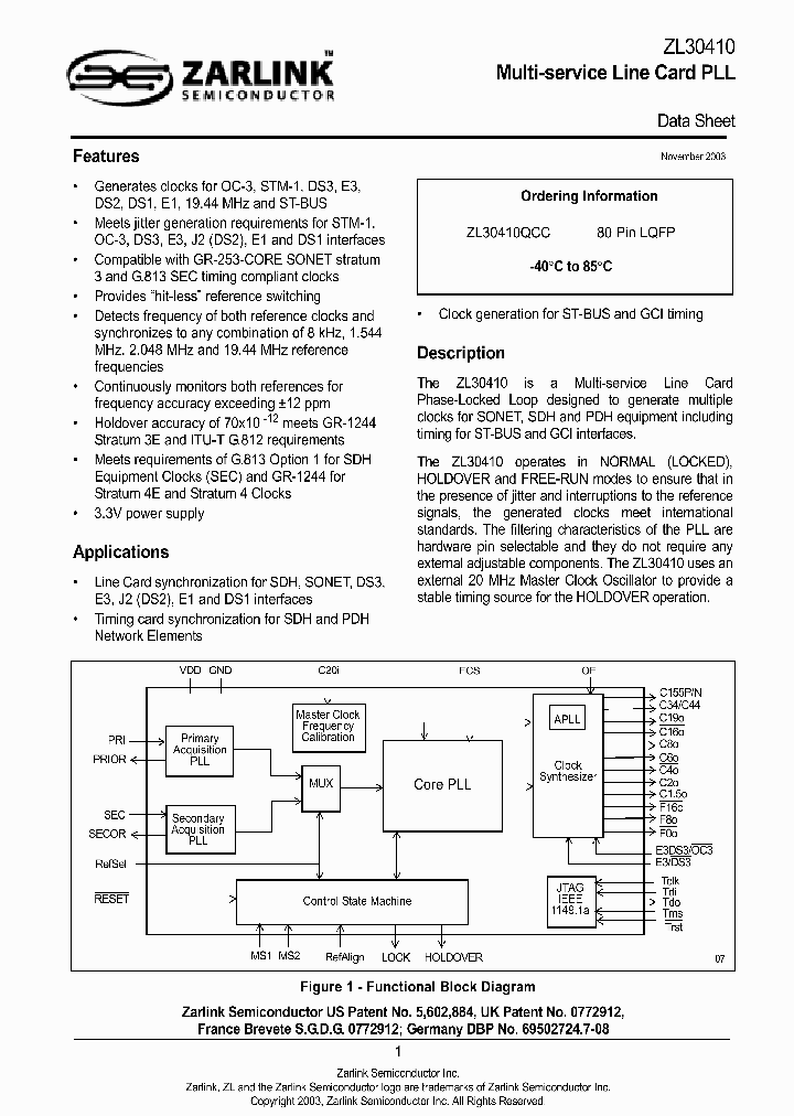 ZL30410QCC_566787.PDF Datasheet