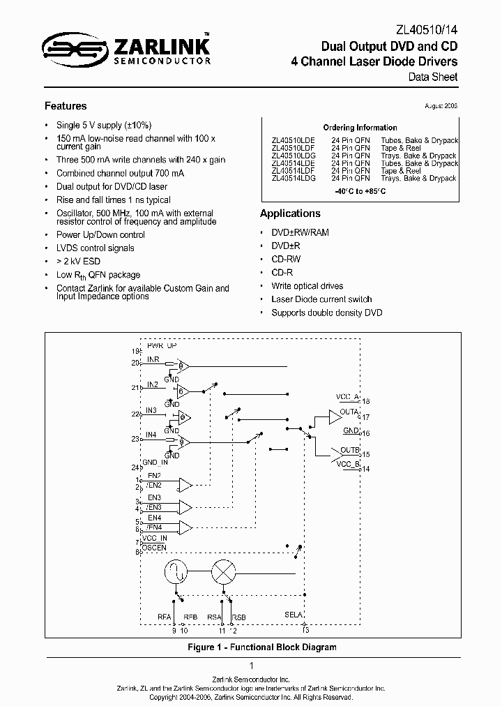 ZL40510LDE_736262.PDF Datasheet