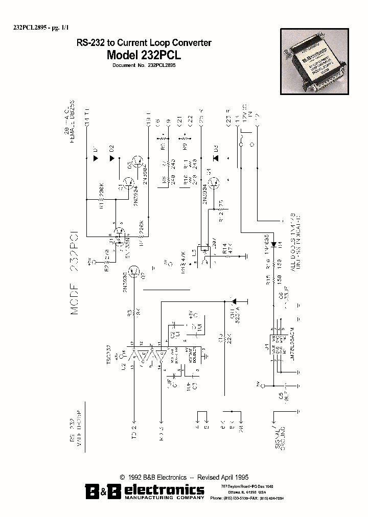 232PCL2895_953168.PDF Datasheet