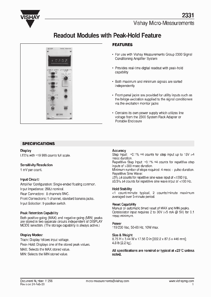 2331_878398.PDF Datasheet