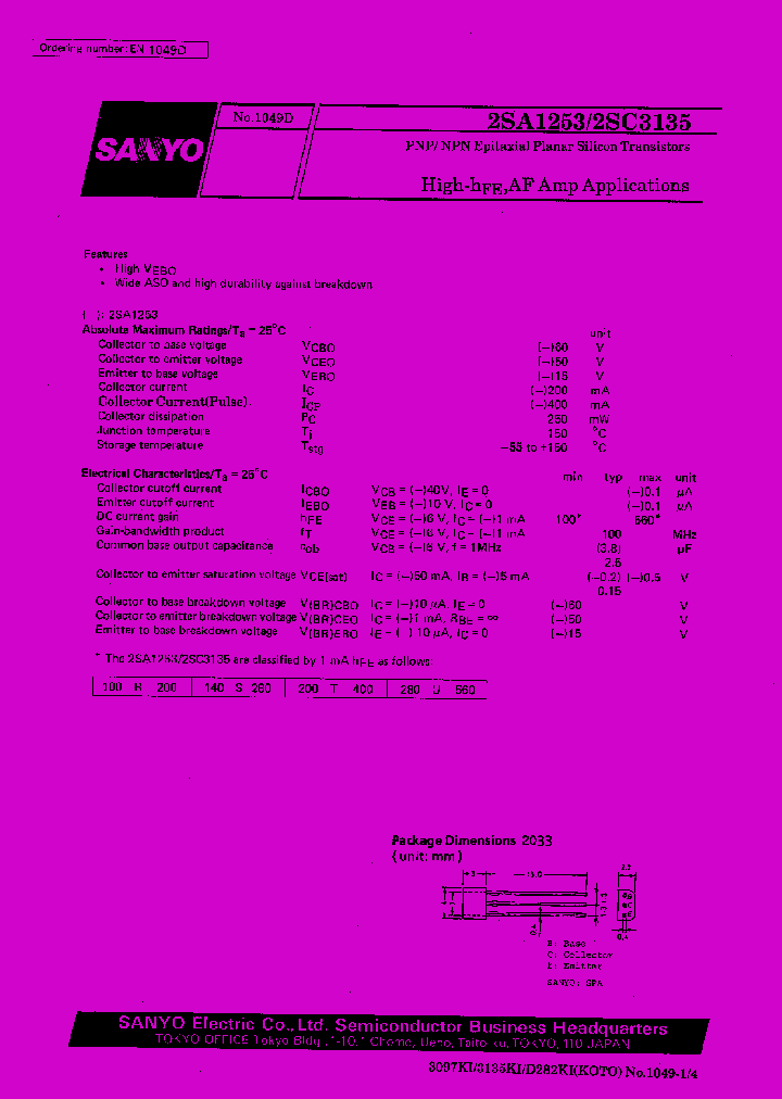 2SC3135_940327.PDF Datasheet