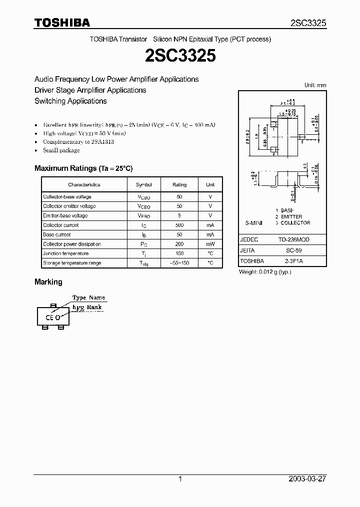 2SC3325_910484.PDF Datasheet