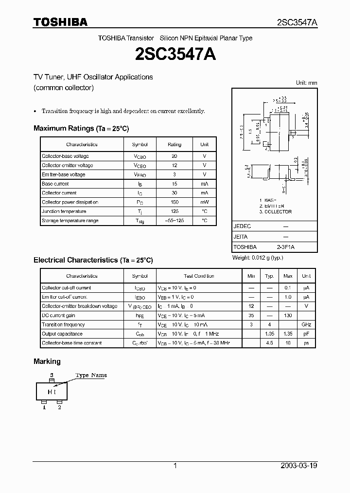 2SC3547A_828539.PDF Datasheet