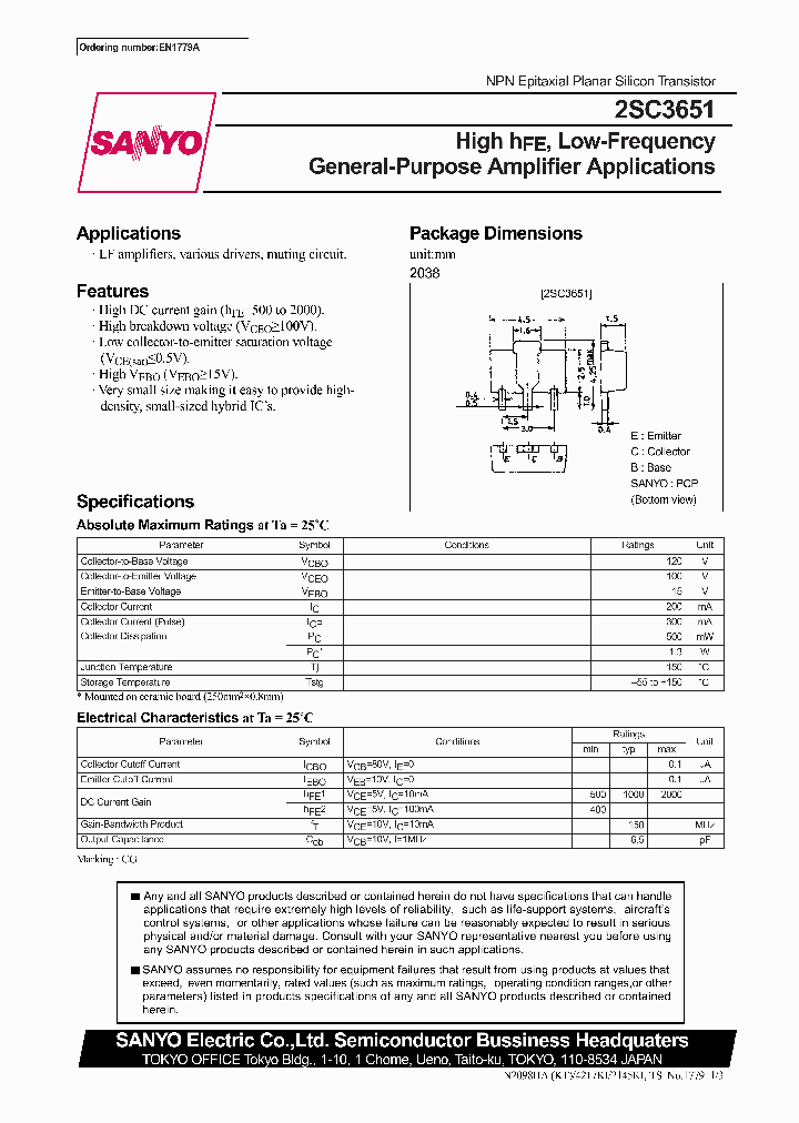 2SC3651_823569.PDF Datasheet
