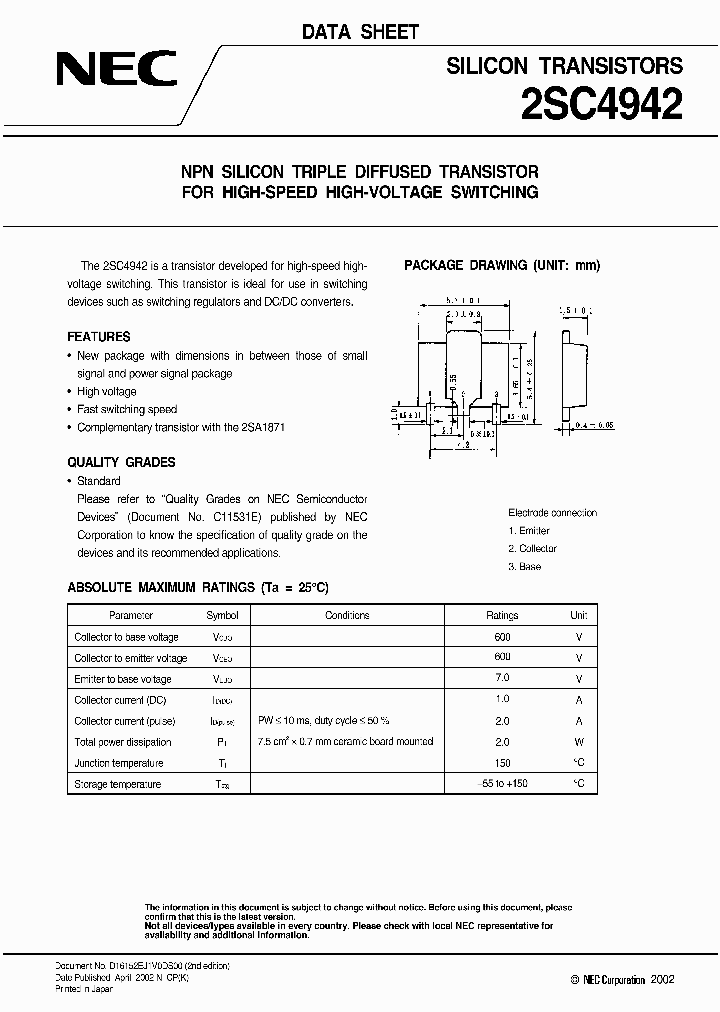2SC4942_956246.PDF Datasheet