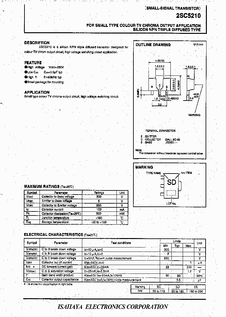 2SC5210_1022729.PDF Datasheet