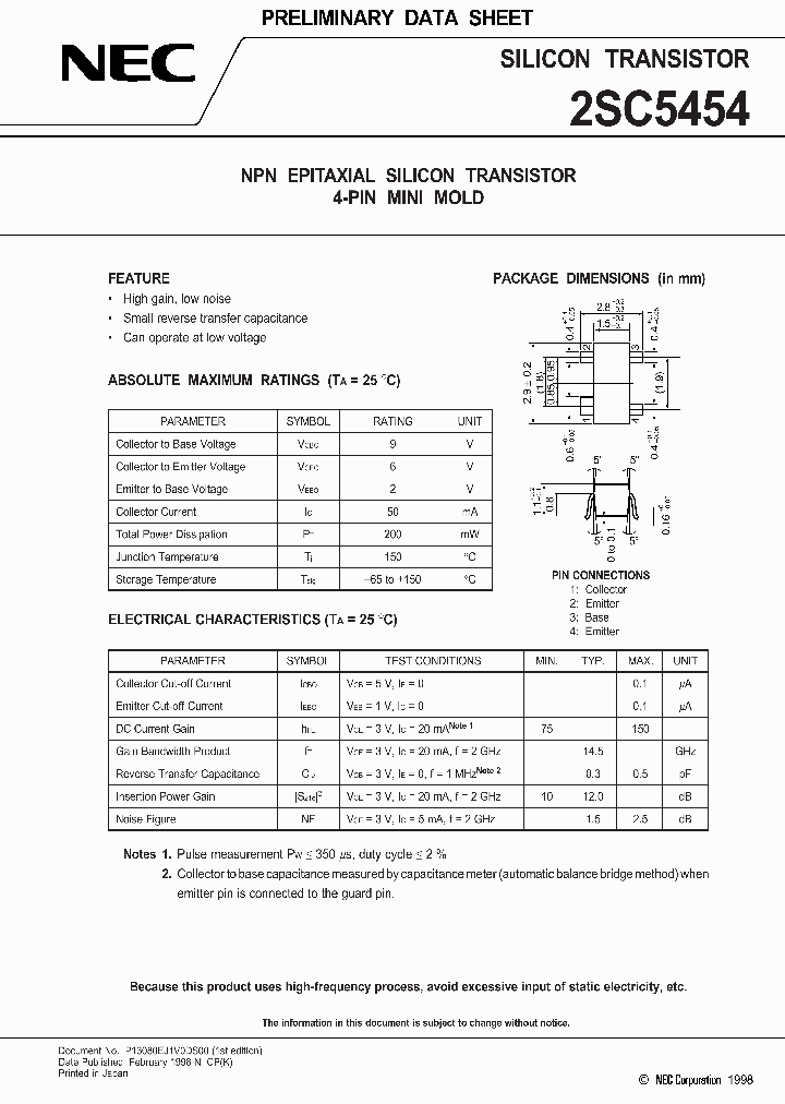 2SC5454_1019015.PDF Datasheet