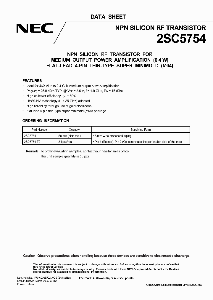 2SC5754_1014858.PDF Datasheet