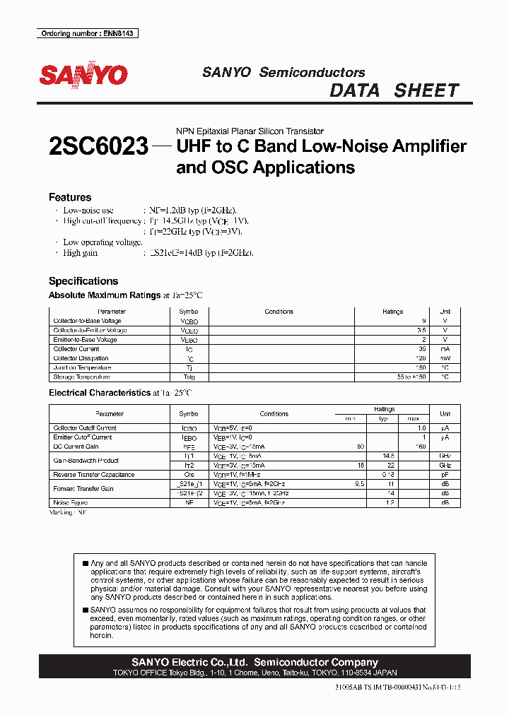 2SC6023_804550.PDF Datasheet