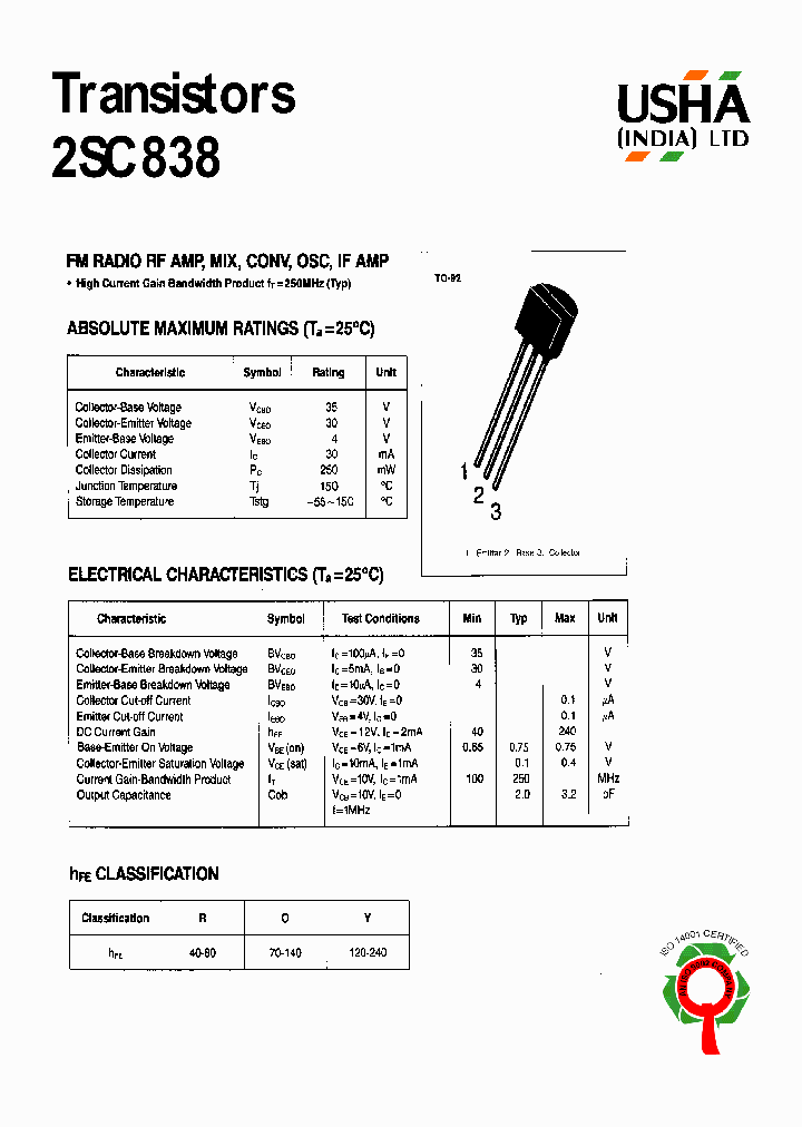 2SC838_1017079.PDF Datasheet