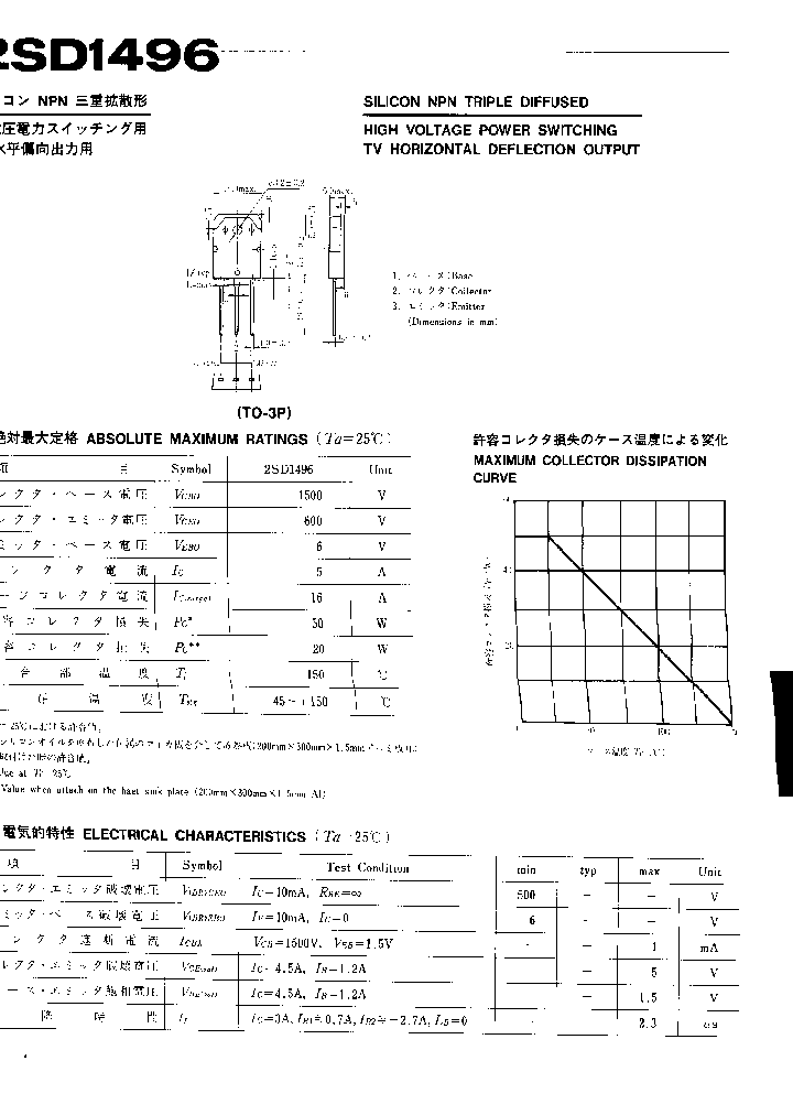 2SD1496_807479.PDF Datasheet