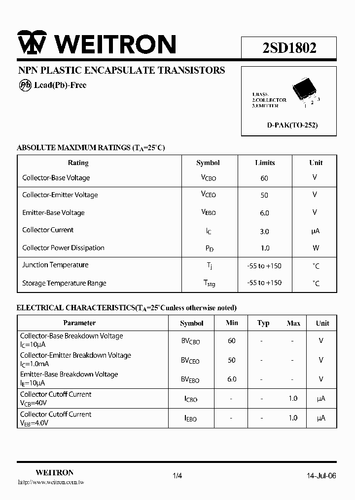 2SD1802_916307.PDF Datasheet