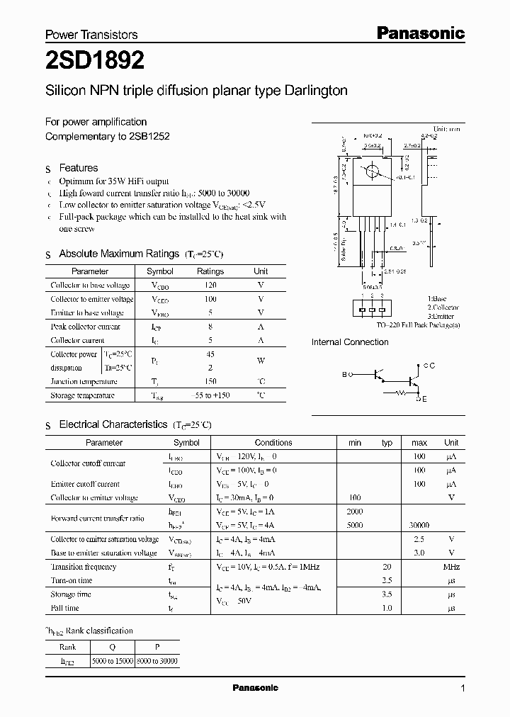 2SD1892_948836.PDF Datasheet