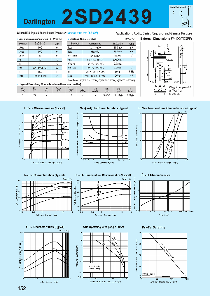 2SD2439_949645.PDF Datasheet
