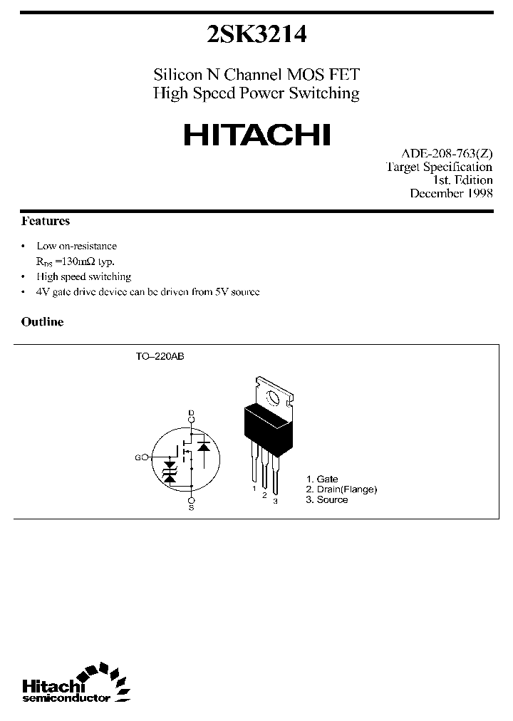 2SK3214_1027119.PDF Datasheet