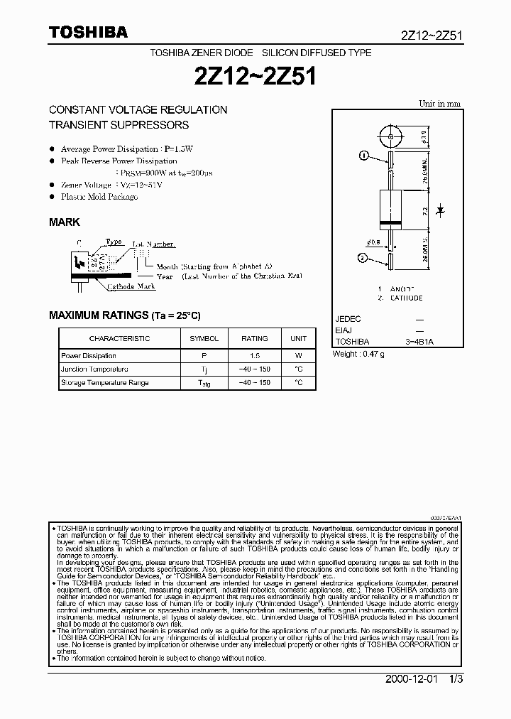 2Z47_831039.PDF Datasheet