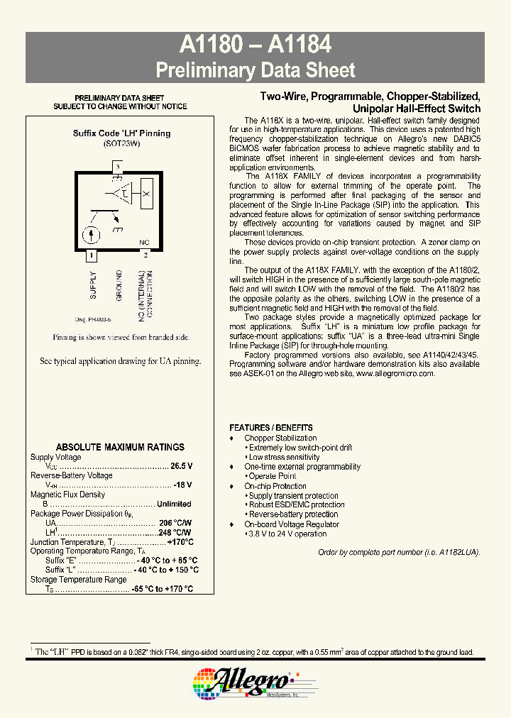 A1183_922487.PDF Datasheet