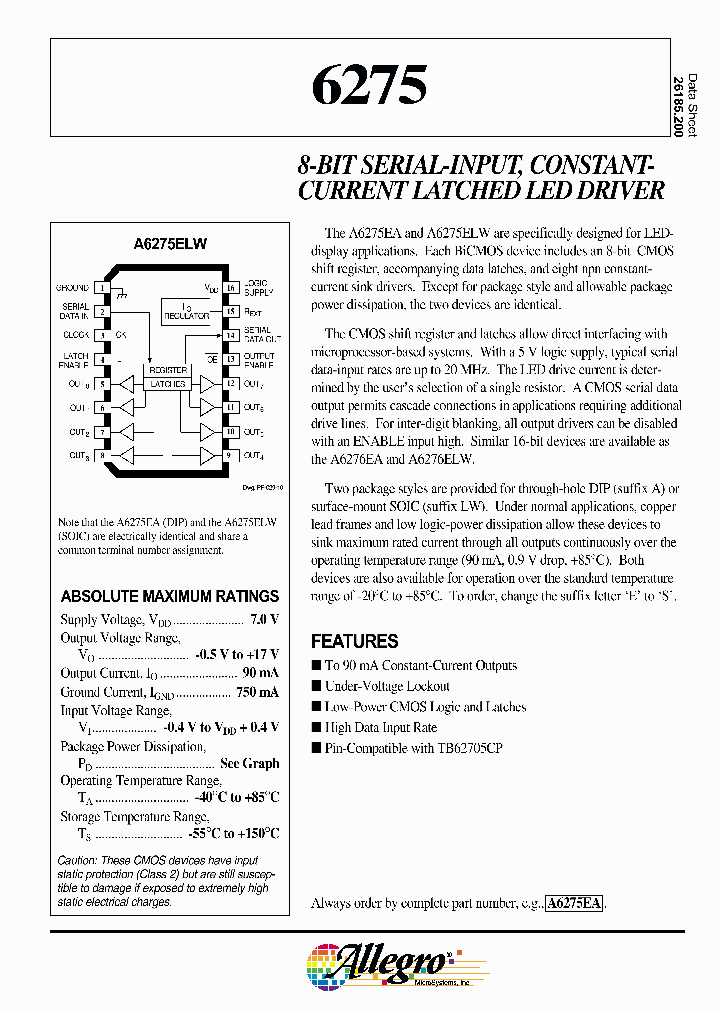 A6275_905117.PDF Datasheet