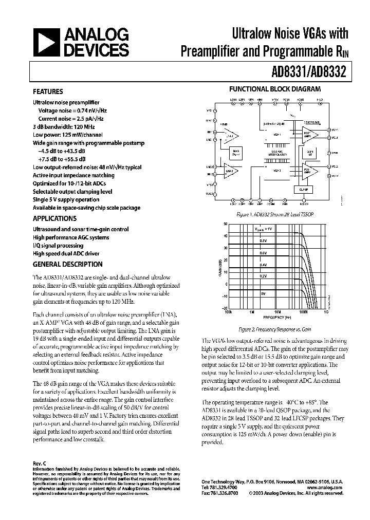 AD8331ACP-REEL7_958103.PDF Datasheet
