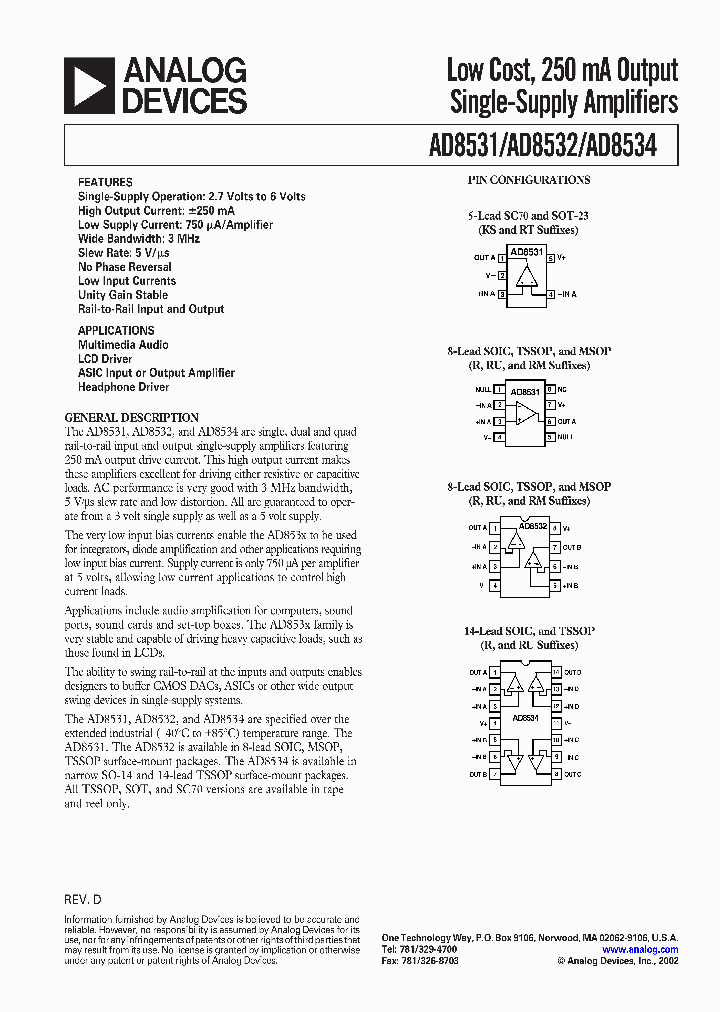 AD8532AR-REEL7_794727.PDF Datasheet