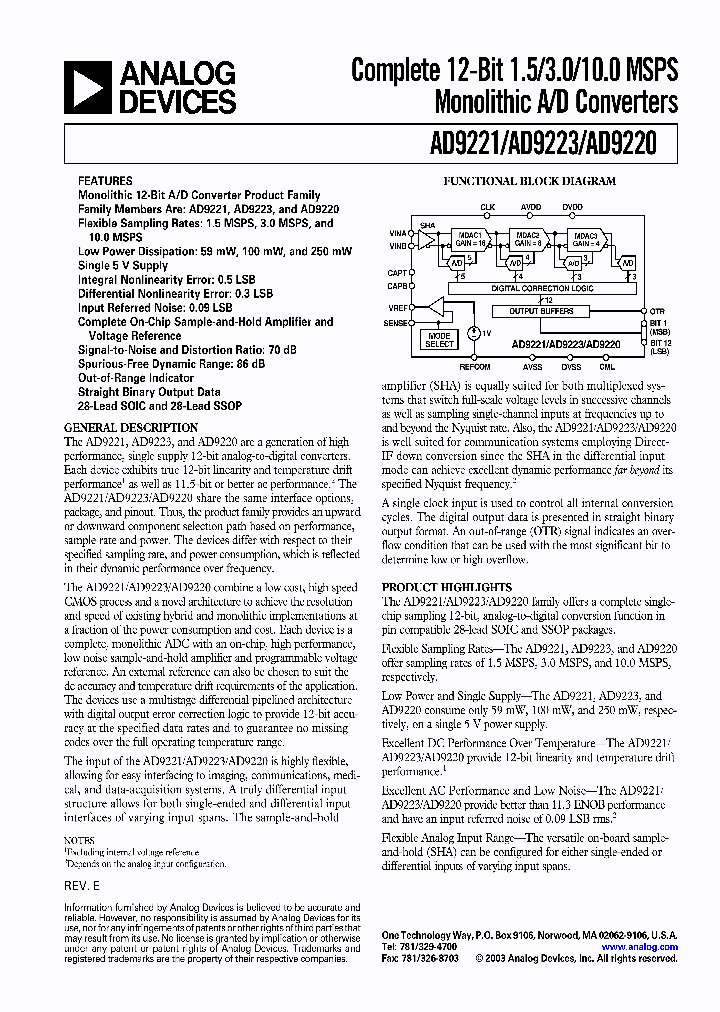 AD9223ARS-REEL_876410.PDF Datasheet
