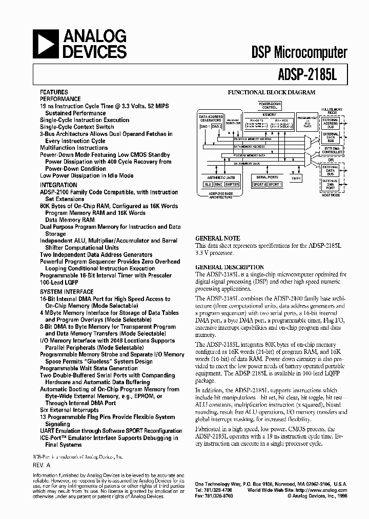 ADSP-2185LBCA-210_815958.PDF Datasheet