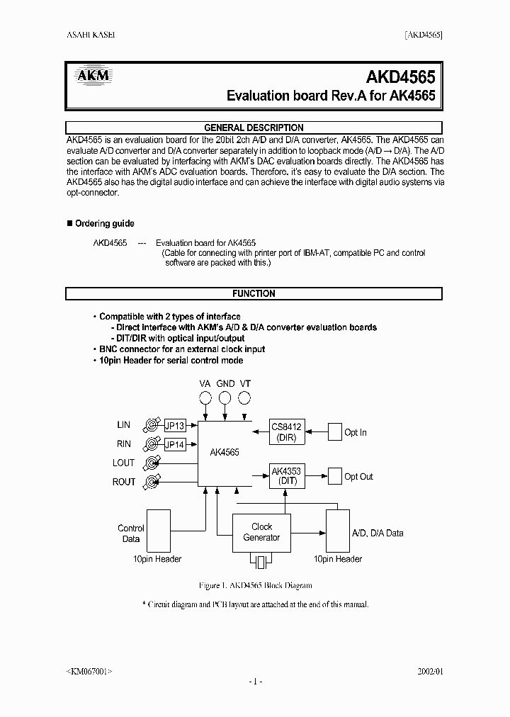 AKD4565_1014756.PDF Datasheet