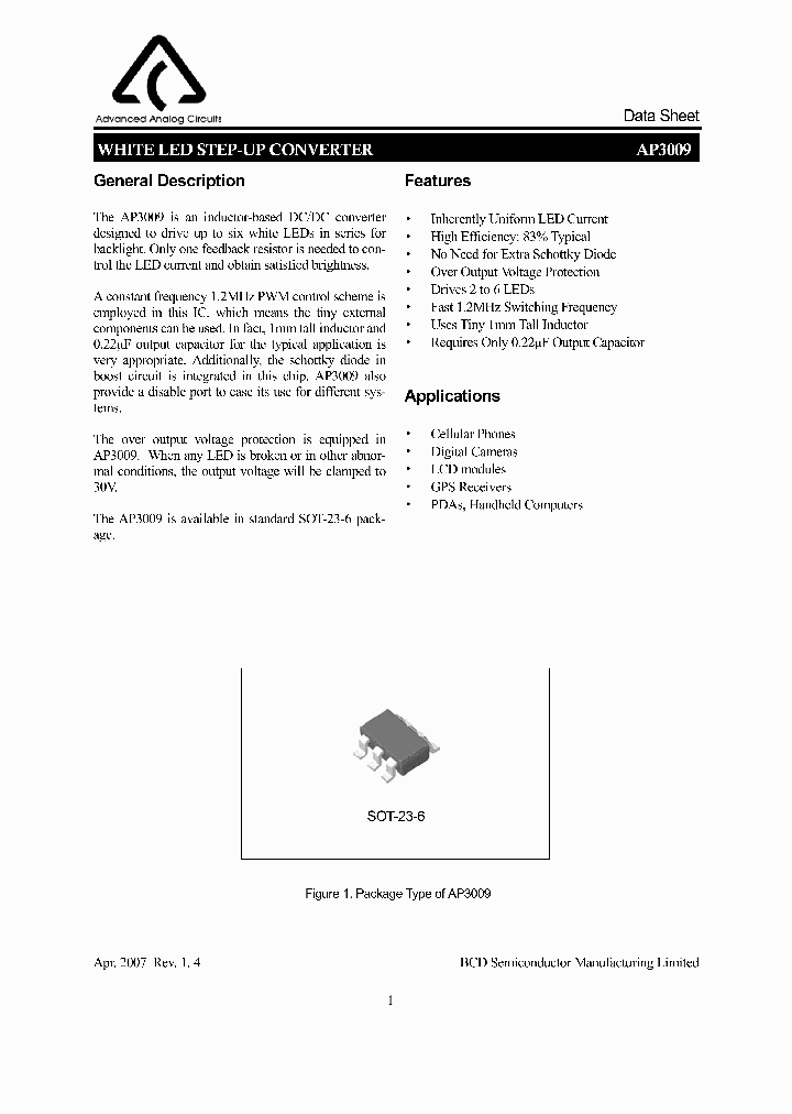 AP3009_1115092.PDF Datasheet