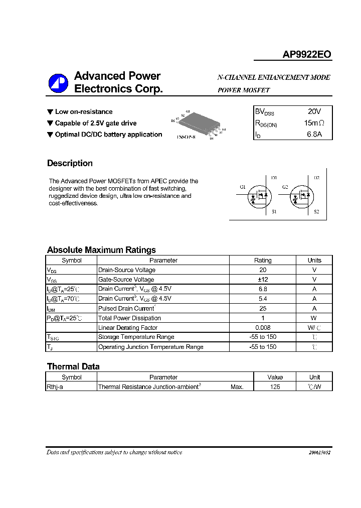 AP9922EO_1018538.PDF Datasheet