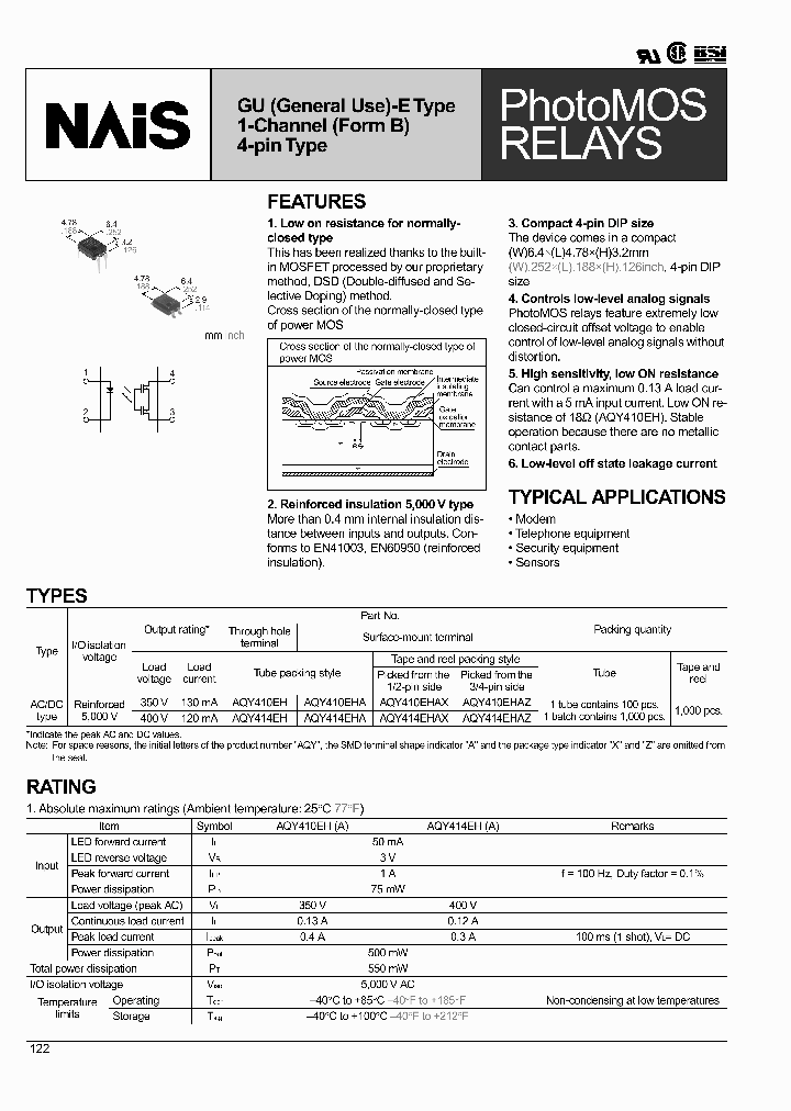 AQY410EH_946030.PDF Datasheet