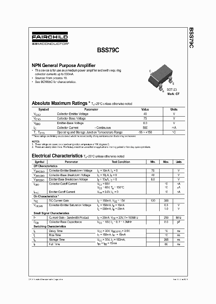 BSS79C_1021835.PDF Datasheet