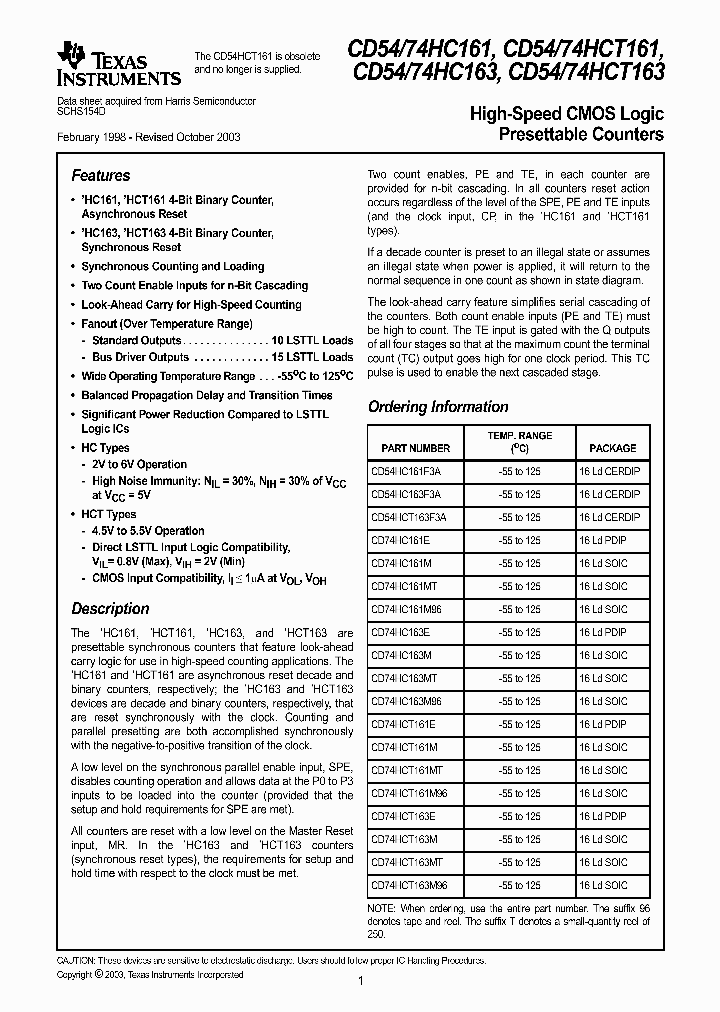 CD54HCT161F3A_855768.PDF Datasheet