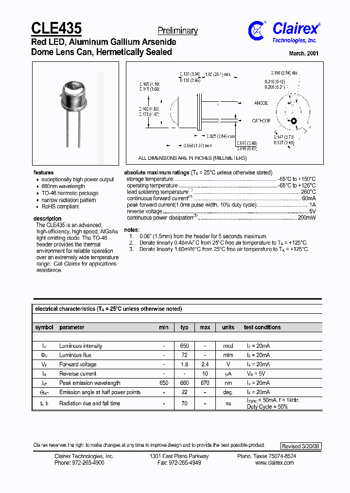 CLE435_670289.PDF Datasheet