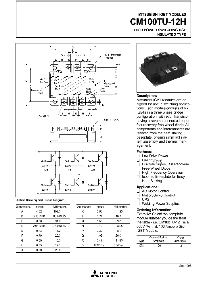 CM100TU-12H_886866.PDF Datasheet
