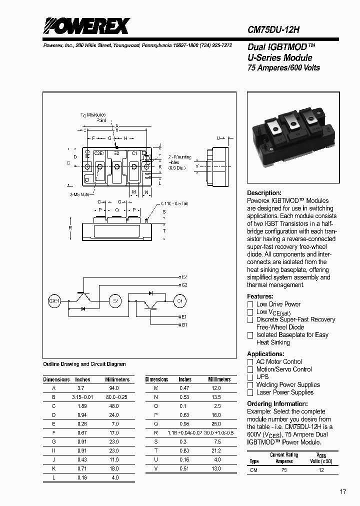CM75DU-12H_886689.PDF Datasheet