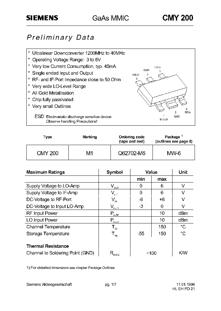 CMY200_932275.PDF Datasheet