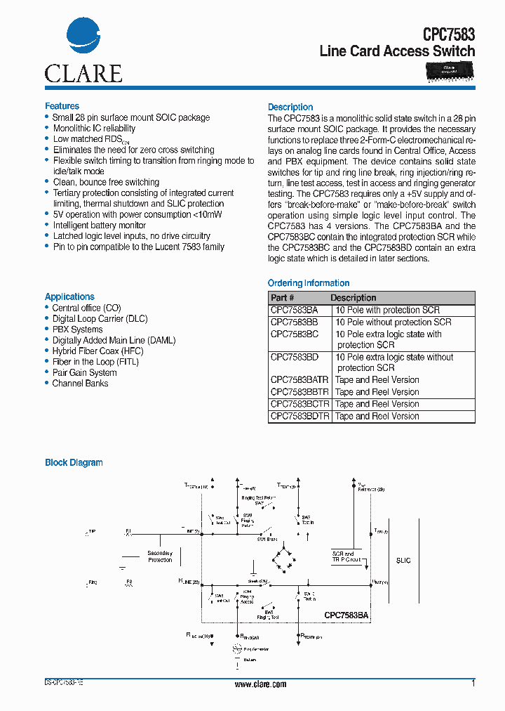 CPC7583BA_836056.PDF Datasheet