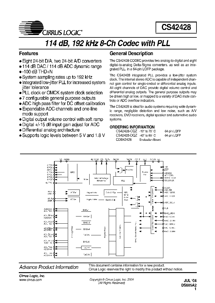 CS42428_1016796.PDF Datasheet