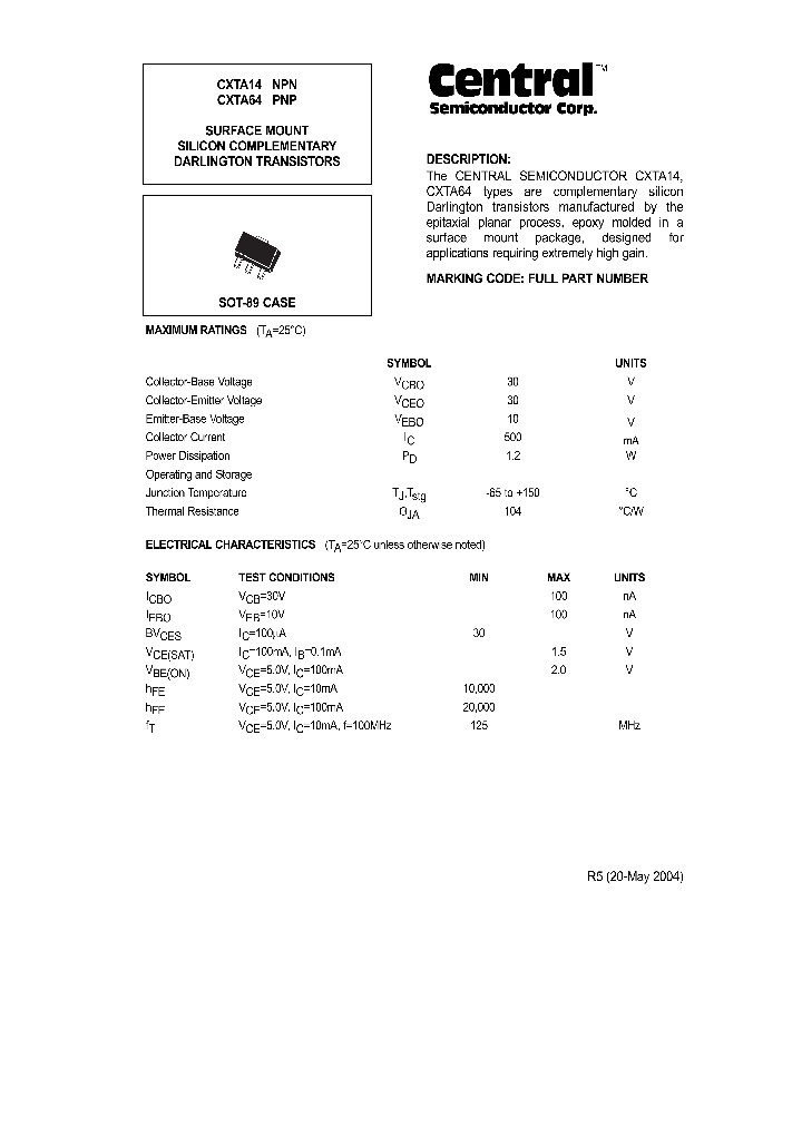 CXTA64_635517.PDF Datasheet