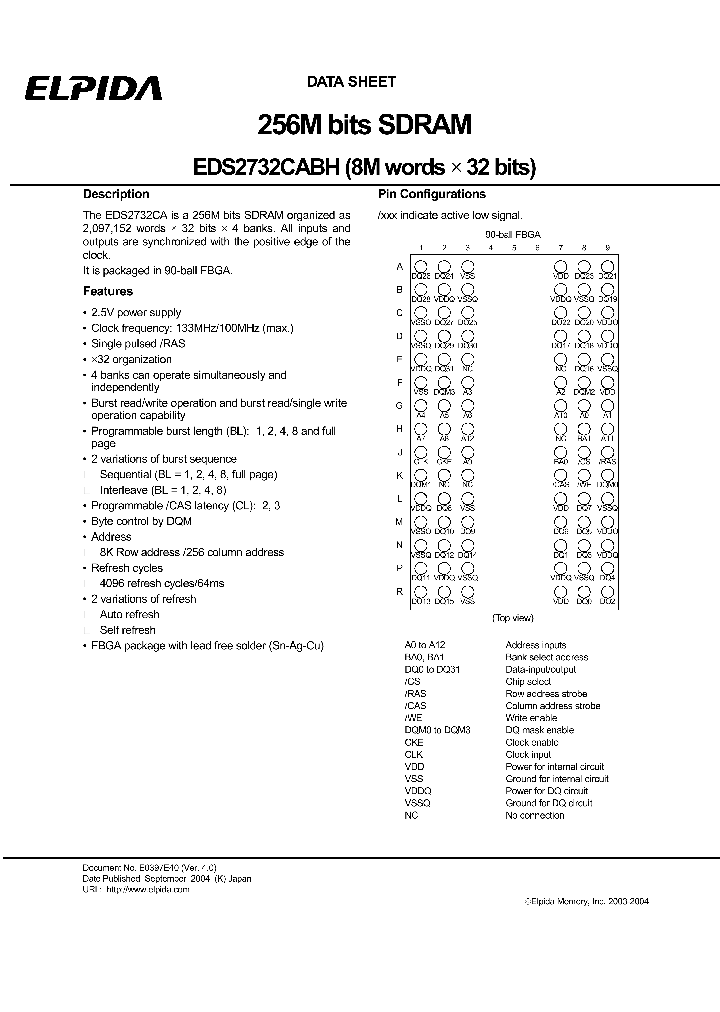 EDS2732CABH_815801.PDF Datasheet