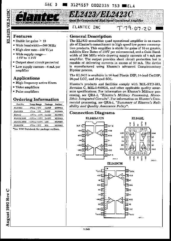 EL2423CN_954868.PDF Datasheet