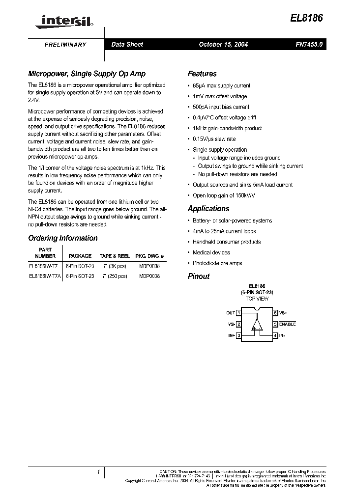 EL8186_892828.PDF Datasheet