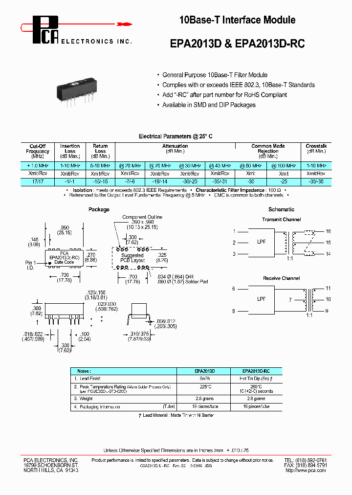 EPA2013D_662897.PDF Datasheet