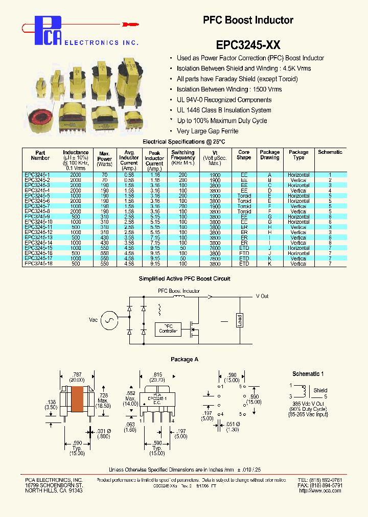 EPC3245-12_687029.PDF Datasheet