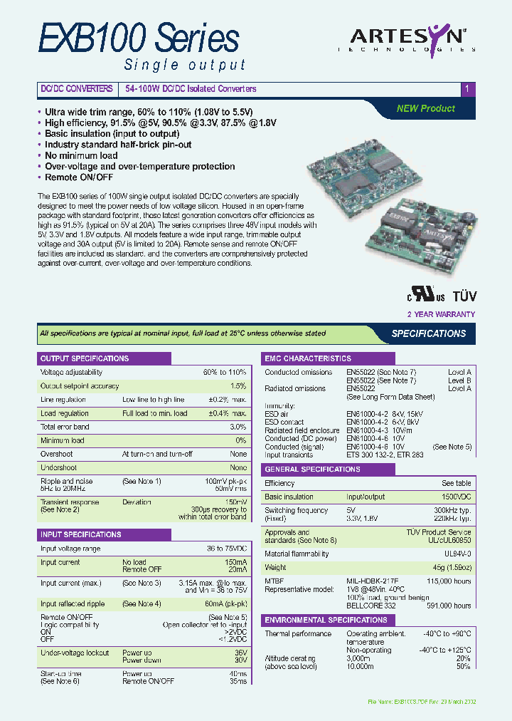 EXB100-48S1V8_767846.PDF Datasheet