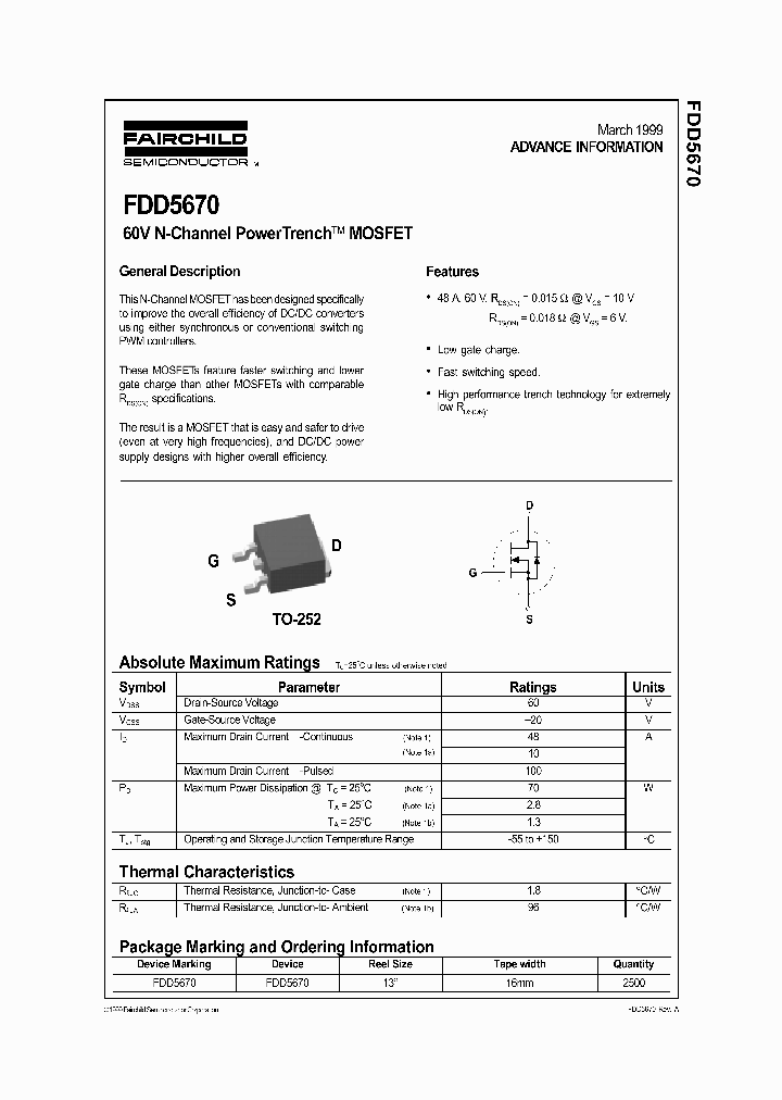 FDD5670_877615.PDF Datasheet