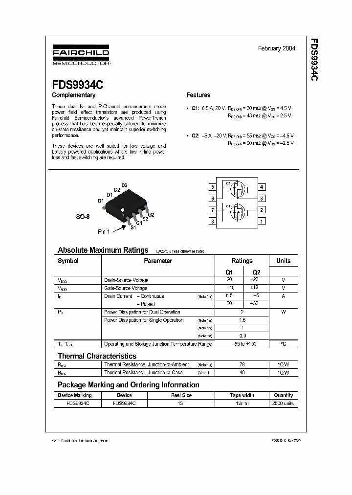 FDS9934C_947596.PDF Datasheet